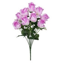 ROSE BOCCIOLI MAZZO 8 FIORI CM.43
